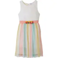 Bonprix Midikleid festlicher Stil, Spitzenoberteil, mit Binde-Schleife am Rücken