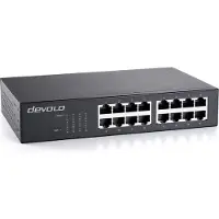 Devolo 7235, Unmanaged, Gigabit Ethernet (10/100/1000), Rack-Einbau, 1U