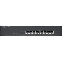 Lancom Systems LANCOM GS-1208P, Unmanaged, Gigabit Ethernet (10/100/1000), Power over Ethernet (PoE), Rack-Einbau, 1U