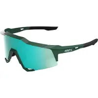 100% SPEEDCRAFT Matte Juniper - HiPER Mint Mirror Lens