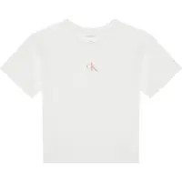 Calvin Klein Jeans T-Shirt IG0IG02136 Weiß Boxy Fit