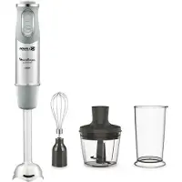 Moulinex DD6718, Pürierstab, 1000 W, Schwarz, Edelstahl