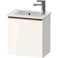 Duravit Waschtischunterschrank D-Neo 41x27,4x44cm, 1 T, An L, bron geb/we hgl