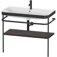 Duravit HP4738O6969 Metallk. mit Happy D.2 Plus bodenst.