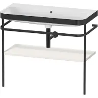 Duravit HP4738N3939 Metallk. mit Happy D.2 Plus bodenst.