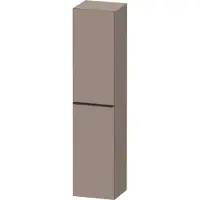 Duravit Hochschrank D-Neo 40x36cm, 1 Tür, 5 Bö, An L, sw/Bas ma