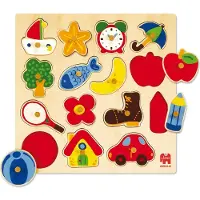 Diset Goula Holzpuzzle Mit Kleinen Silhouetten 15 Stücke