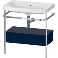 Duravit Möbelwaschtisch-Kombi Happy D.2 Plus 77,5x49cm, o HL, bl m, m Kons, 1 Lad