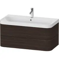Duravit HP4348O6969 WTU m. Happy D.2 Plus, 2 SchK., 1 HL,