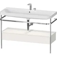 Duravit Möbelwaschtisch-Kombi Happy D.2 Plus 117,5x49cm, m Kons, 1 Lad, 2 HL, No w m