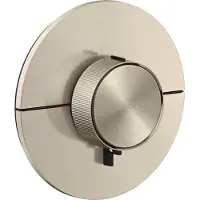 Hansgrohe Thermostat Axor ShowerSelect ID HF Unterputz, rund, Brushed Nickel