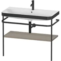 Duravit HP4738O9292 Metallk. mit Happy D.2 Plus bodenst.