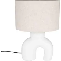 Zuiver Bibi Tischlampe Beton Weiß
