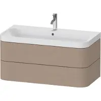 Duravit HP4348O7575 WTU m. Happy D.2 Plus, 2 SchK., 1 HL,
