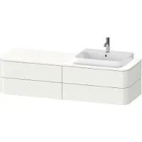Duravit HP4973R36360010 WTU HappyD2+ wandh.,408x1600x550mm
