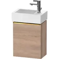 Duravit Waschtischunterschrank D-Neo 36,4x22,2x44cm, 1 Tür, An L, g pol/Ei ma