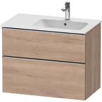 Duravit Waschtischunterschrank D-Neo 81x46,2cm, 1 Kast, B R, ES geb/Ei marm.