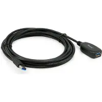Equip 133346, 5 m, USB A, USB A, USB 3.2 Gen 1 (3.1 Gen 1), 5 Gbit/s, Schwarz