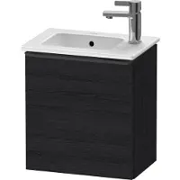 Duravit Waschtischunterschrank D-Neo 41x27,4x44cm, 1 T, An L, sw/Ei sw