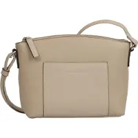 Tom Tailor Umhängetaschen Amaris, Cross bag S, taupe, Beige