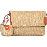 Tom Tailor 825021, Umhängetasche, Magnetverschluss, Erwachsener, Beige, Polyurethan (PU), 5% Polyurethane, 66.5% Polypropylene, 28.5% Polyethylene