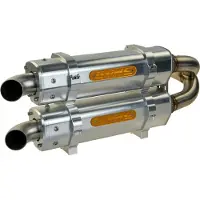 Rjwc Powersports Apx Dual Maverick X3 Homologierter Slip On Schalldämpfer