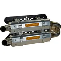 Rjwc Powersports Apx Dual Polaris Rzr Pro Xp Turbo Homologierter Slip On Schalldämpfer