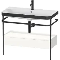 Duravit Möbelwaschtisch-Kombi Happy D.2 Plus 97,5x49cm, 1 HL, w m, m Konso, 1 Lad