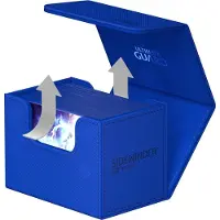 Ultimate Guard Sidewinder 80+ Xenoskin Monocolor, Deck-Box, Blau