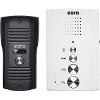 Eura Türsprechanlage Gegensprechanlage Adp-11A3 Invito Weiss Freisprechstel