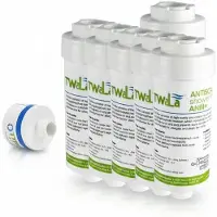 TWaLa 5x Duschfilter Wasserfilter gegen Kalk/Chlor Shower filter AWF-SWR-P