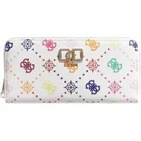 GUESS SWGM9928146 EMELIE LOGO SLG LRG ZIP AROUND multi logo