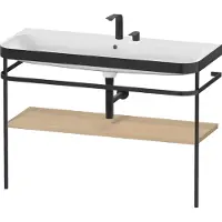 Duravit HP4739E71710000 Metallkons. bodenst. m.HD2 Plus,2HL