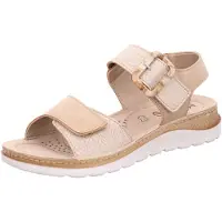 Rohde Sandalen Baviera 1311 Damen Natural-Schuhgröße 39