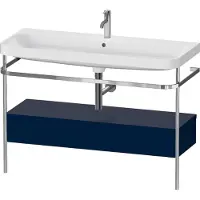 Duravit Möbelwaschtisch-Kombi Happy D.2 Plus 117,5x49cm, m Kons, 1 Lad, 1 HL, bl m