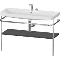 Duravit HP4839E80800000 Metallkonsole bdst. m. HD2 Plus,2HL