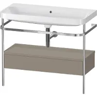Duravit HP4843N9292 Metallkonsole bodenstehend HD2 Plus