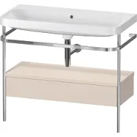 Duravit HP4843N8383 HappyD2+ cshaped m.Mk.u.Sk.