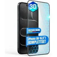 Prio Shock Proof Tempered Glass für iPhone 17 Air (6,5 Zoll) klar