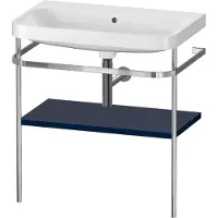 Duravit HP4837N9898 Metallkonsole bodenst. m. HD.2 Plus