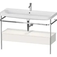 Duravit Möbelwaschtisch-Kombi Happy D.2 Plus 117,5x49cm, m Kons, 1 Lad, 1 HL, No w m