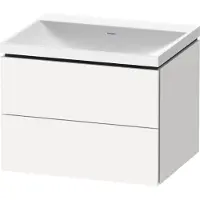 Duravit Möbel-Set L-Cube 60x48x48cm, o. Hahnl., we. ma, 2 Schub.