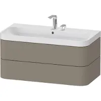 Duravit HP4348E9292 WTU m. Happy D.2 Plus, 2 SchK., 2 HL,