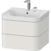 Duravit HP4345E3939 WTU m. Happy D.2 Plus, 2 Schk. 2 HL,