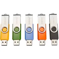 Intenso Basic Line USB Typ-A 2.0/s Drehring Schwarz Blau Grue... - Flash-Speicher - unsortiert (3503585)