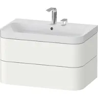 Duravit HP4347E3636 WTU m. Happy D.2 Plus, 2 Schk., 2 HL,
