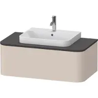 Duravit Waschtischunterschrank Happy D.2 Plus 100x55cm, f K, 1 AZ, f AWT, Tau matt