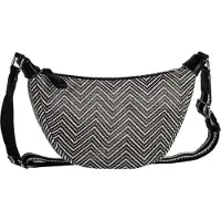 Tom Tailor Denim Umhängetaschen Liriel Summer, Cross bag M, mixed black, Schwarz