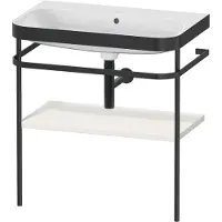 Duravit HP4737N3939 Metallk. mit Happy D.2 Plus bodenst.