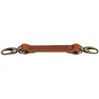 The Hantler Der Hantler Brustgurt Cognac / Messing, groß 33cm